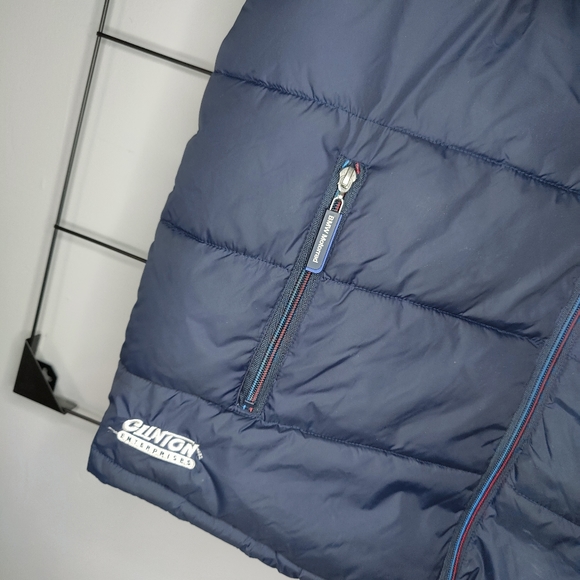 BMW Motorsport Down Gilet Mens Size Large Blue - Picture 5 of 6
